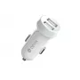 Ładowarka samochodowa Devia Smart Series Lightning 5 V 3,1 A Dual USB biała