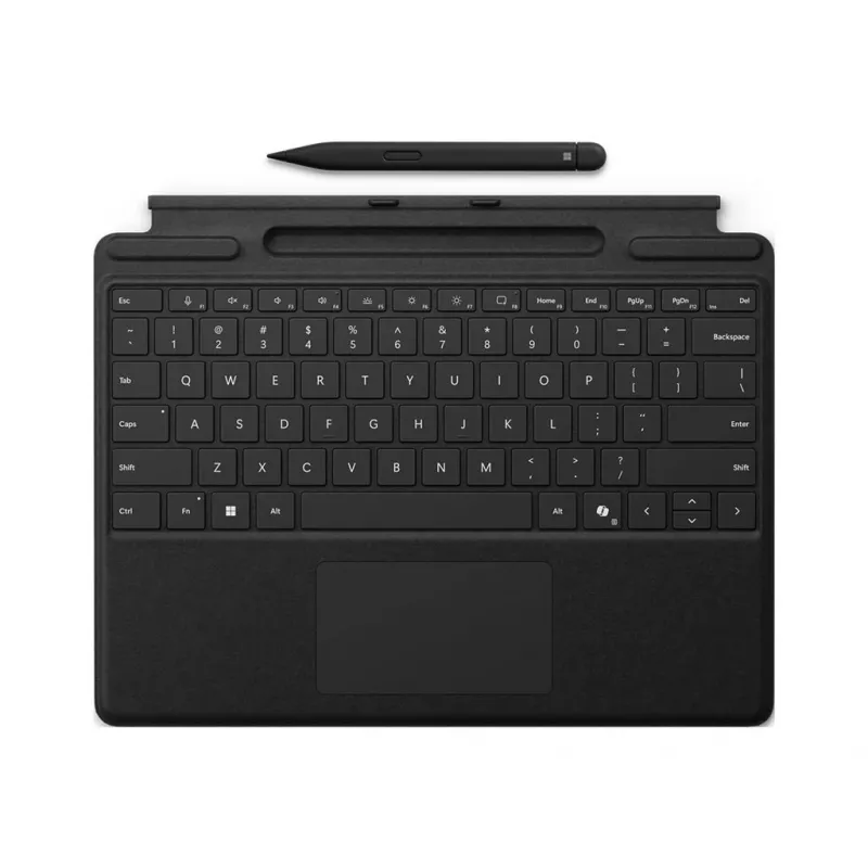 Microsoft Surface Pro klawiatura with cienki Pen QWERTY English Czarny