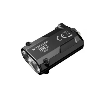 Latarka na klucze Nitecore TINI3 Czarny 600 lm USB ładowalna