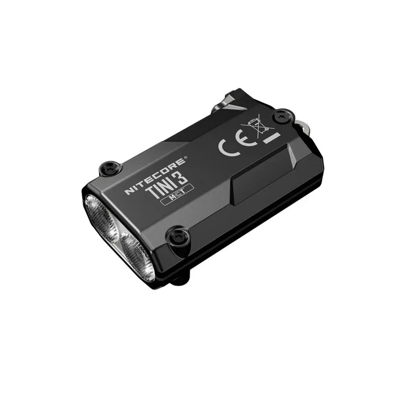 Latarka na klucze Nitecore TINI3 Czarny 600 lm USB ładowalna
