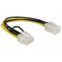 Wewnętrzny kabel zasilający DeLOCK 83775 0,2 m PCI-E 8-pin na 6-pin