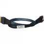 ICY DOCK - MB4026L-B - Kabel SlimSAS 4i SFF-8654 na OCuLink 4i SFF-8611 – 0,5 m