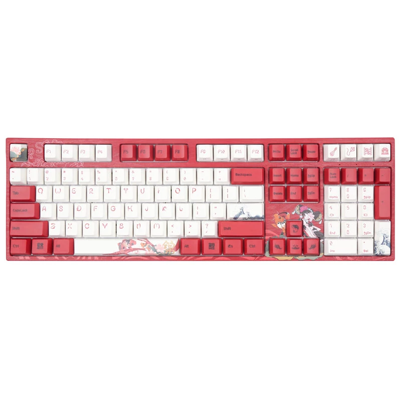 Varmilo VEA108 Koi Klawiatura gamingowa, MX-Brown, białe LED - układ US