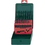 Zestaw wierteł Metabo HSS Metal 19 szt. DIN 338, chwyt cylindryczny (627151000)