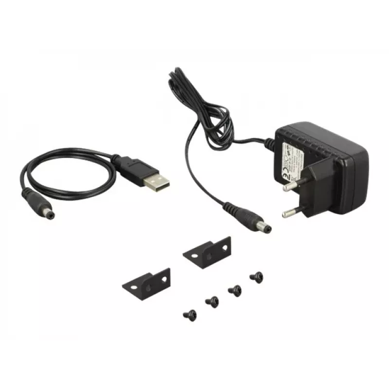 HDMI Stereo / 5.1 Channel Audio Extractor 4K, Adapter czarny