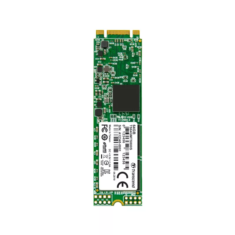 Dysk SSD Transcend 64 GB M.2 6 Gbit/s TS64GMTS800S