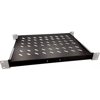 Półka rack LOGON RAS100BL czarna udźwig 50 kg 465x345x25 mm