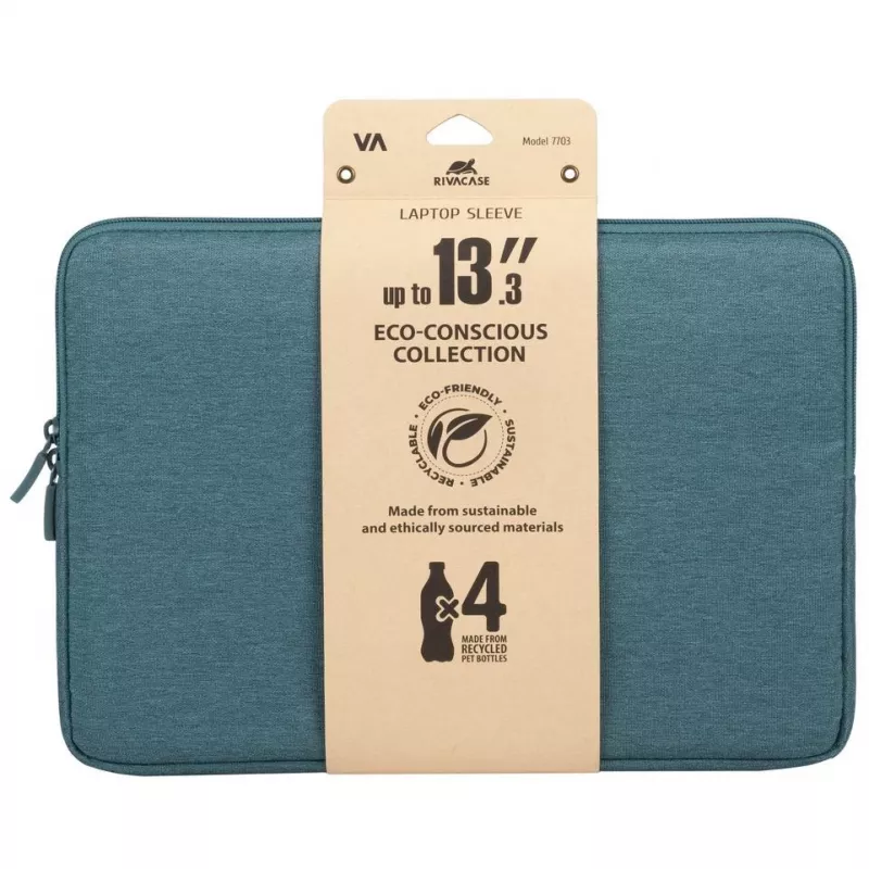 Etui ochronne Rivacase Suzuka 7703 35,6 cm w kolorze morskiej zieleni