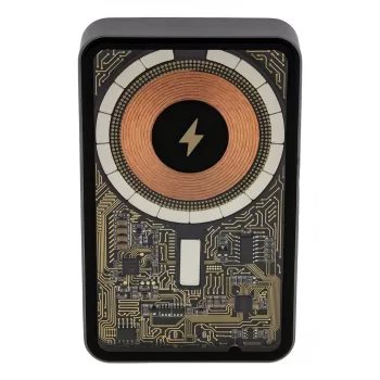 Przenośny powerbank PATONA 9992, 10000 mAh, LiPo 38,5 Wh, USB‑C PD 20 W, 2 wyjścia, wejście/wyjście 12 V/3 A, czarny