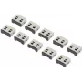 Bloker portu USB Renkforce rf-USBBlocker-02 zestaw 10 szt., srebrny