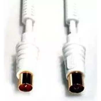 Kabel koncentryczny e+p AB 201 1,5 m DIN 45 325 Biały