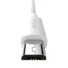 Kabel USB A na Micro-USB B Baseus TZCAMZJ-02 1.5 m Biały