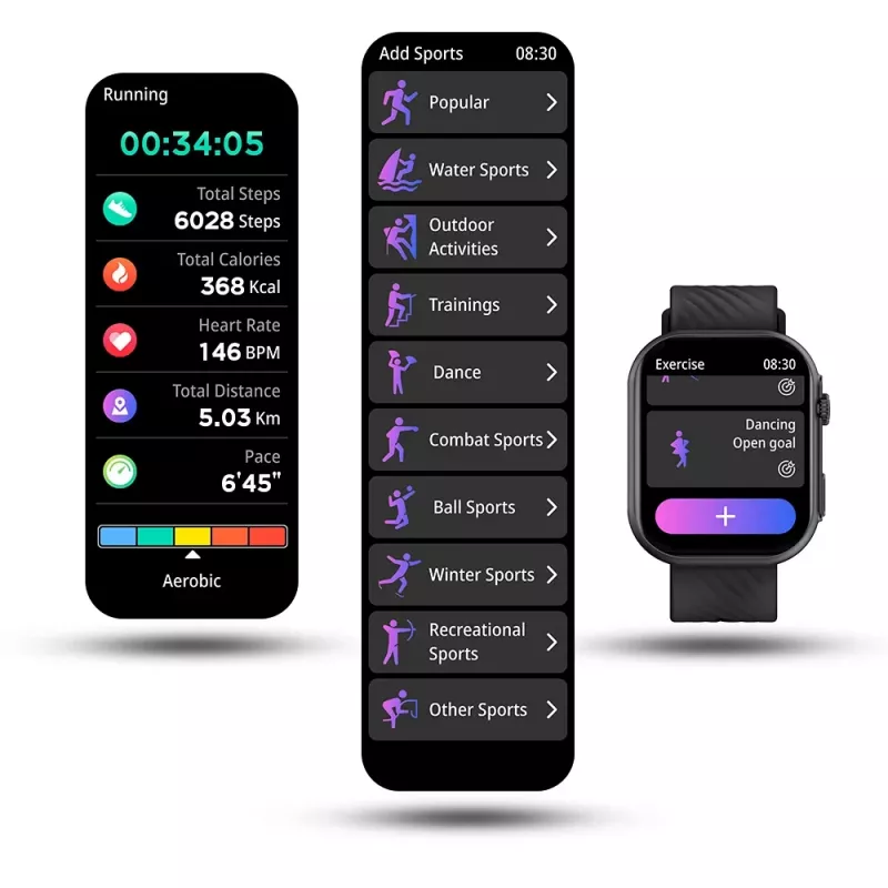 Smartwatch Manta Revo SWU401BK Czarny