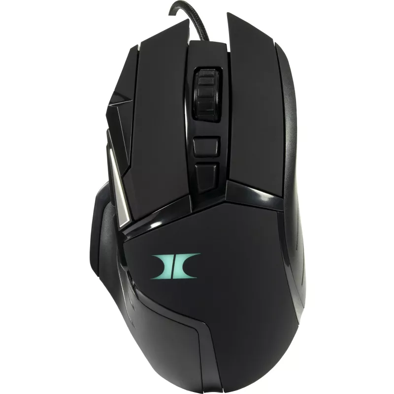 Przewodowy zestaw klawiatury i myszy gamingowej INTER-TECH KC-3000 RGB podświetlany, złącze USB
