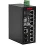 ROLINE Przemysłowy zarządzalny switch Gigabit Ethernet 8x + 2x dual-speed SFP 240W - Switch - 1 Gbps - 10 portów - Power over Ethernet - Zarządzalny (21.13.1131)