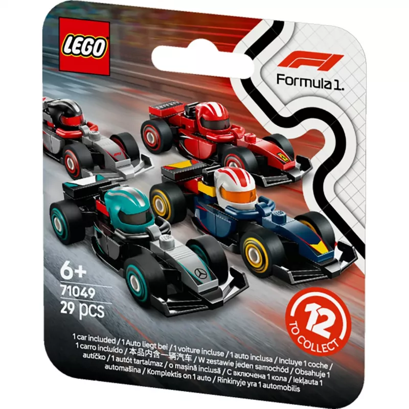 LEGO Minifigures 71049 Bolidy F1, kolekcjonerskie, mix wzorów