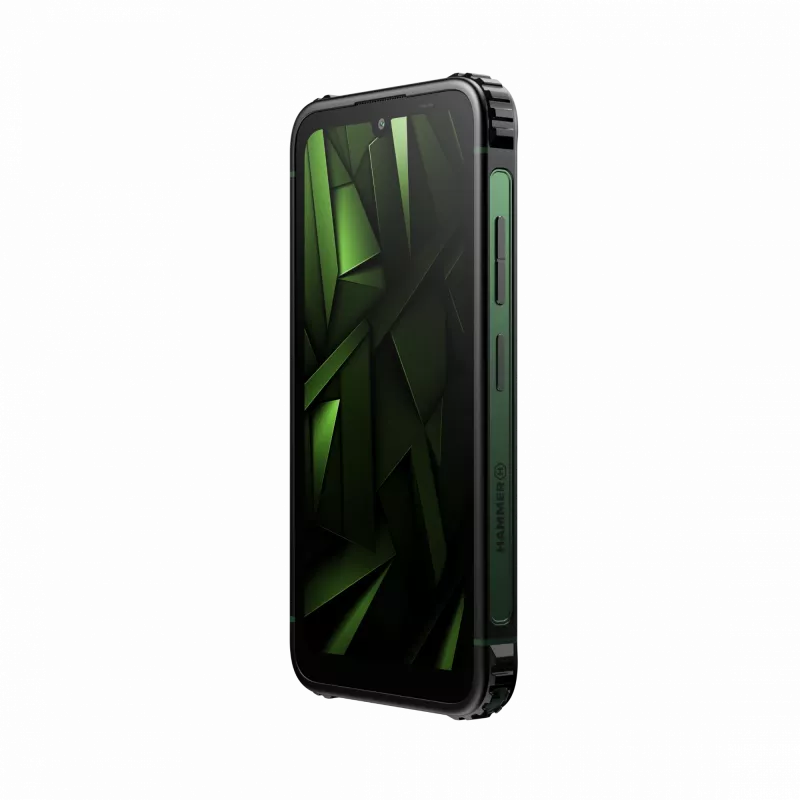 Hammer | Ranger | Czarno-Zielony | 6 cali | IPS | 1560 x 720 pikseli | Mediatek | Helio G99 | RAM 6 GB | 128 GB | microSD | Dual SIM | 3G | 4G | Aparat główny 50 MP