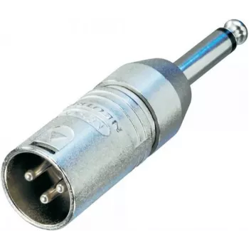 Neutrik - Adapter audio - XLR3 (M) na wtyk mono (M) (NA2MP)