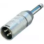 Neutrik - Adapter audio - XLR3 (M) na wtyk mono (M) (NA2MP)