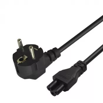 Kabel zasilający Savio Strom IEC 60320 C5 CEE 7/7 3 m czarny złącze C5 wtyczka typu C