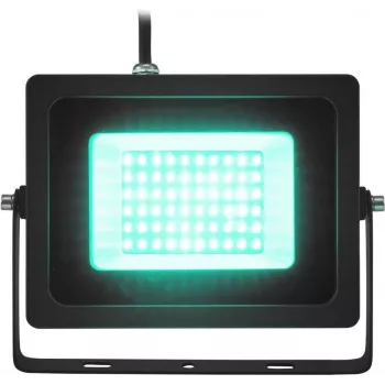Reflektor LED EUROLITE FL-30 SMD turkusowy 30W — wodoodporne oświetlenie zewnętrzne, 30 W mocy