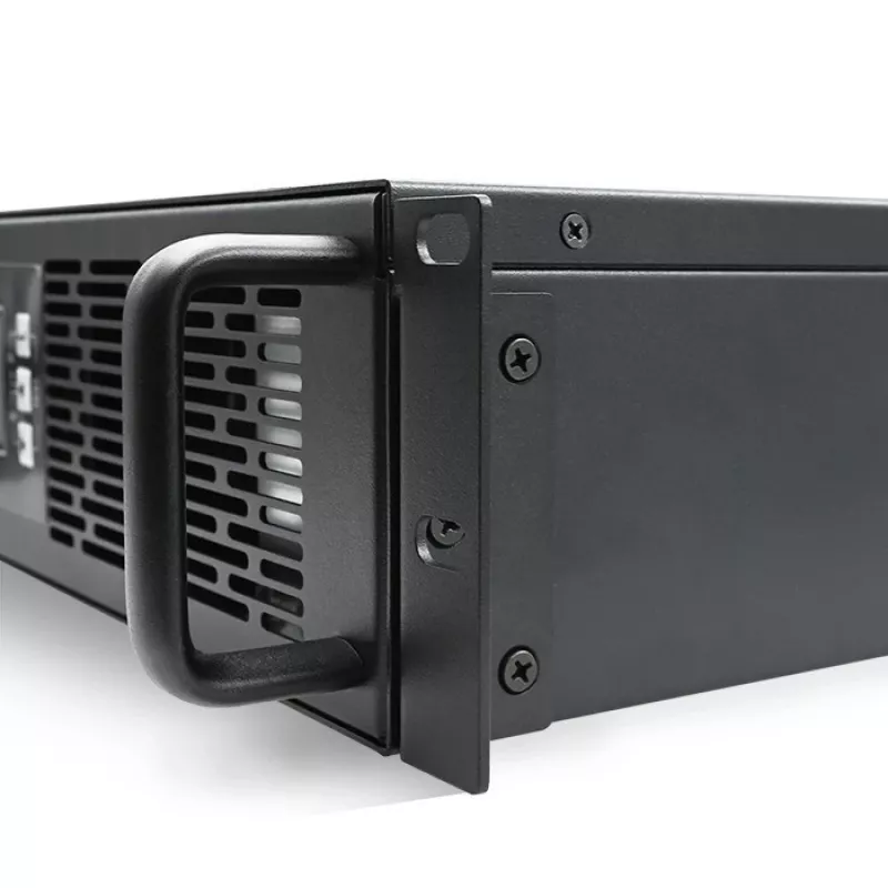 Qoltec 52285 zasilacz awaryjny (UPS) z podwójną konwersją (Online) 1 kVA 1000 W 2 gniazda wyjściowe