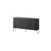 Cama VERA komoda 150x40x80 czarny matowy
