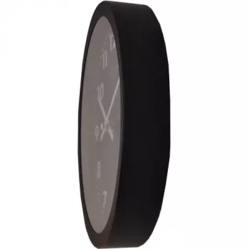 Zegar ścienny NeXtime 2906ma Mercure, Ø 25 cm, czarny
