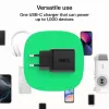 Ładowarka zielony Cell PowerSource Duo30 – 1× USB-A, 1× USB-C, 3A
