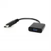Adapter DisplayPort na VGA czarny