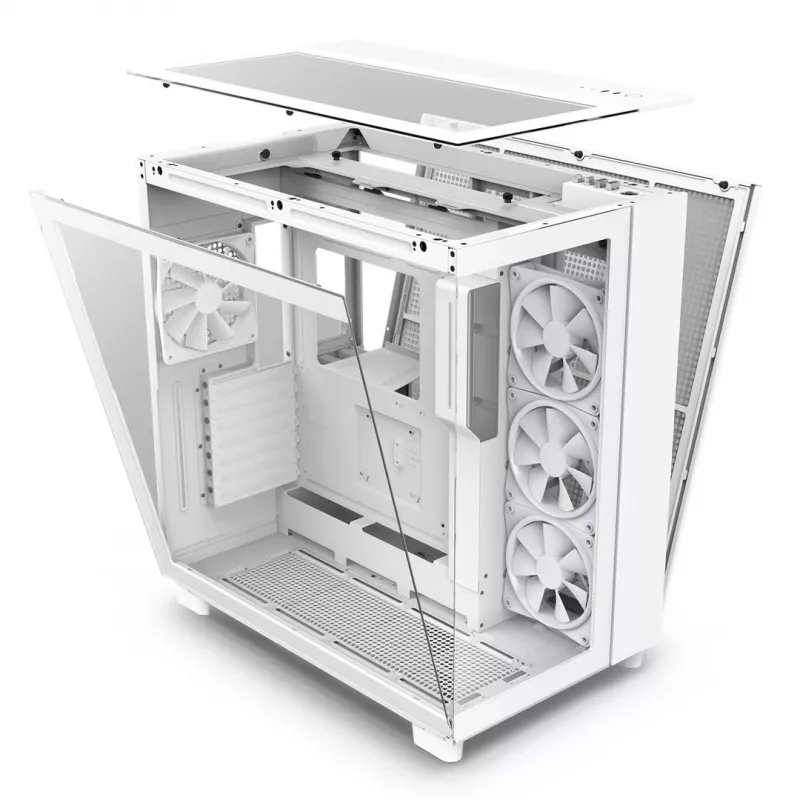 Obudowa PC NZXT H9 Elite Midi Tower Biała