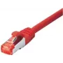 Tecline 715003R kabel krosowy Ethernet czerwony