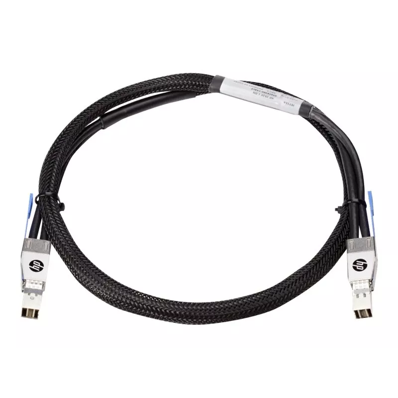 Hewlett Packard Enterprise HPE - Kabel do stackowania - 1,0 m - do HPE Aruba 2920-24G, 2920-24G-PoE+, 2920-48G, 2920-48G-PoE+, 2930M 24 (J9735A)