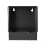 Metalowa pułapka na pociski broń.pl K-14-3 14x14 cm płaska, 1.25 mm, czarna, uchwyt ścienny lub podstawa