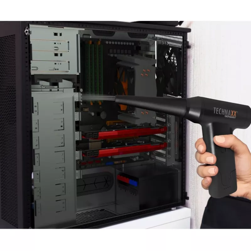 Wentylator Technaxx TX-293 160 W Czarny ABS 130000 RPM USB