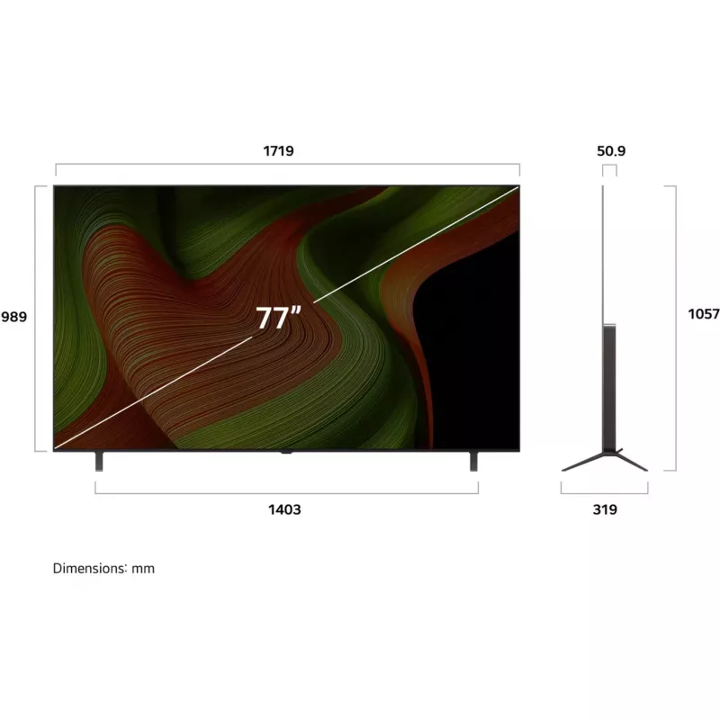 Telewizor LG OLED77B59LA 77 cali OLED 4K