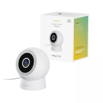 Hombli Smart Outdoor Camera, Compact Cam 2K, biały