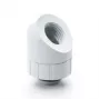Złączka obrotowa 45° BitsPower Artemis – Arctic biały (BPM-AT45R-WH)
