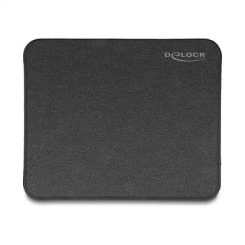 Podkładka pod mysz DeLOCK glitter-Czarny 300x245mm Guma Antypoślizgowa