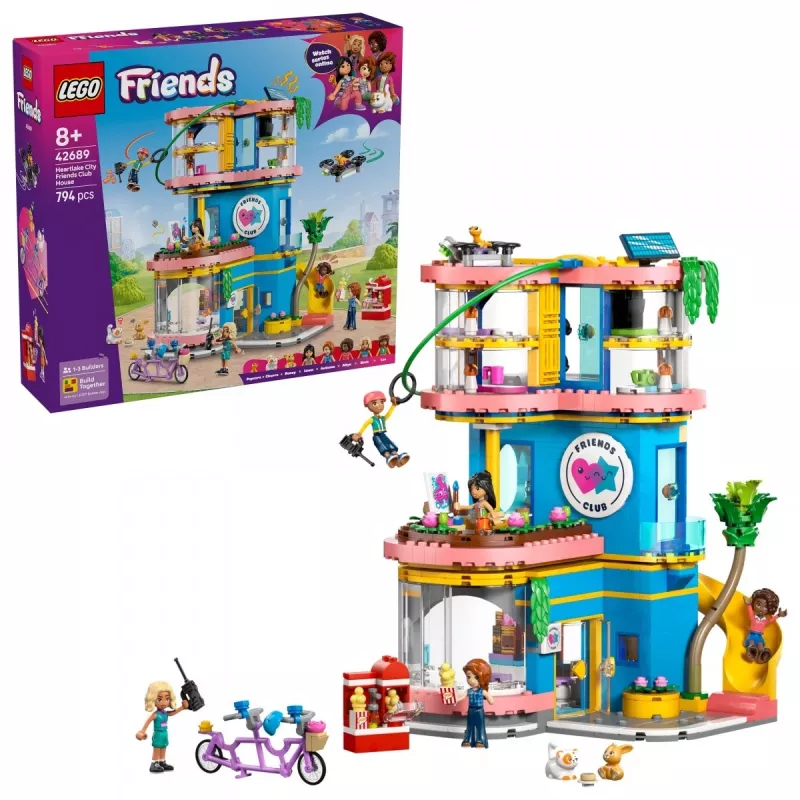 Klocki Friends 42689 Klub Przyjaciół Heartlake City