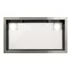Okap CATA GC DUAL A 45 XGWH typu Canopy, klasa efektywności energetycznej A, szer. 45 cm, 820 m³/h, sterowanie dotykowe, LED, białe szkło