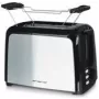 Toster Triton TO-123924 — 2-kromkowy, 750 W, czarny i ze stali nierdzewnej
