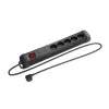 Listwa zasilająca 5.0m 5x230 cz SP1-05E-0500-B