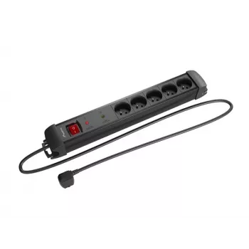 Listwa zasilająca 5.0m 5x230 cz SP1-05E-0500-B