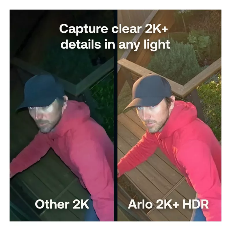 ARLO Pro 6 - Edycja 2025 - Sieciowa kamera monitorująca - obszar zewnętrzny, wewnętrzny - odporna na warunki atmosferyczne - kolor (dzień/noc)
