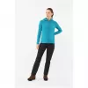 Hoodie Viking Jukon Lady S, midlayer damski z kapturem, trawiasta zieleń, Polartec, rozmiar S