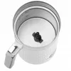 Automatyczny spieniacz do mleka Adler AD 4494 Metaliczna Biel — 130 ml pianki, 300 ml podgrzewania, 500 W