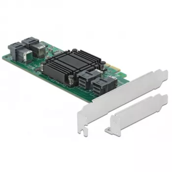 Karta DeLOCK PCI Express x8 do 4 wewnętrznych portów SFF-8643 NVMe, niskoprofilowa