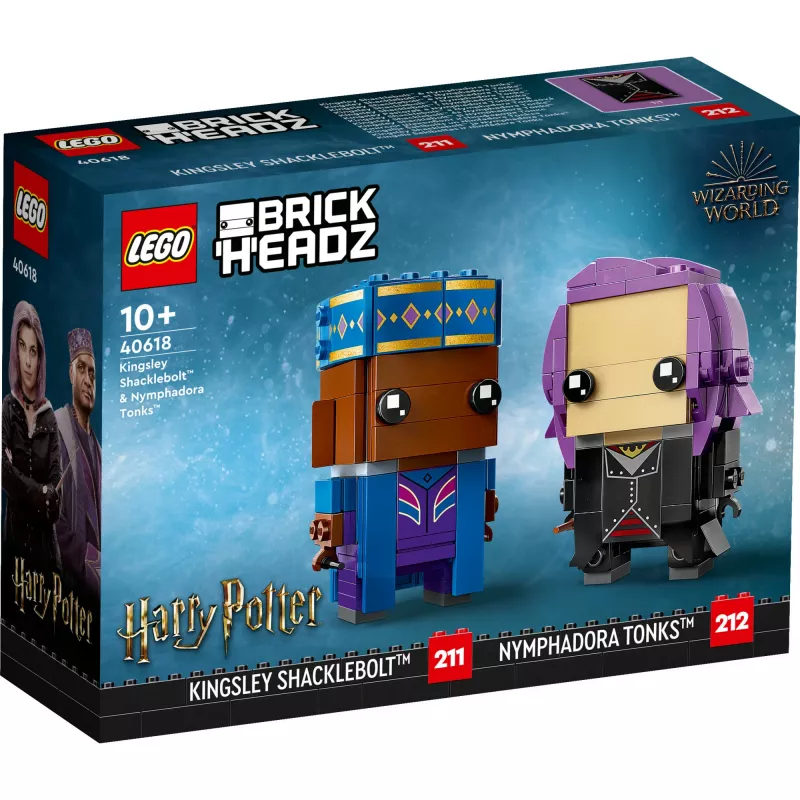 Lego Brickheadz Harry Potter 40618 Kingsley Shacklebolt i Nimfadora Tonks