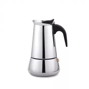 Moka pot Maestro MR-1660-9, stovetop coffee maker for 6 cups, Czarny